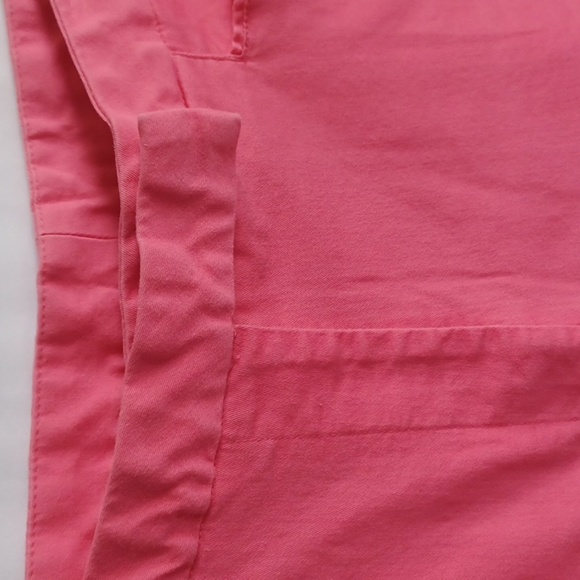 St. Johns Bay Pink/Salmon Colored Shorts, Sz 12, 31" Wst, 11" Rise, 4" Inseam - Picture 2 of 7